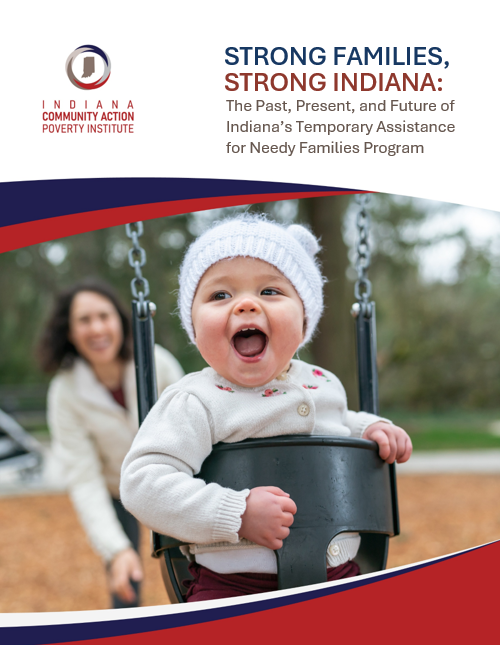Cover of Strong Families, Strong Indiana report