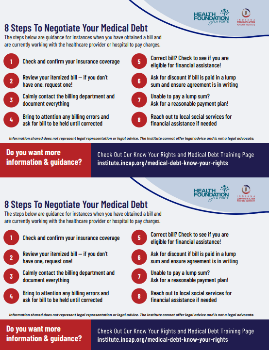 Medical Debt half-page